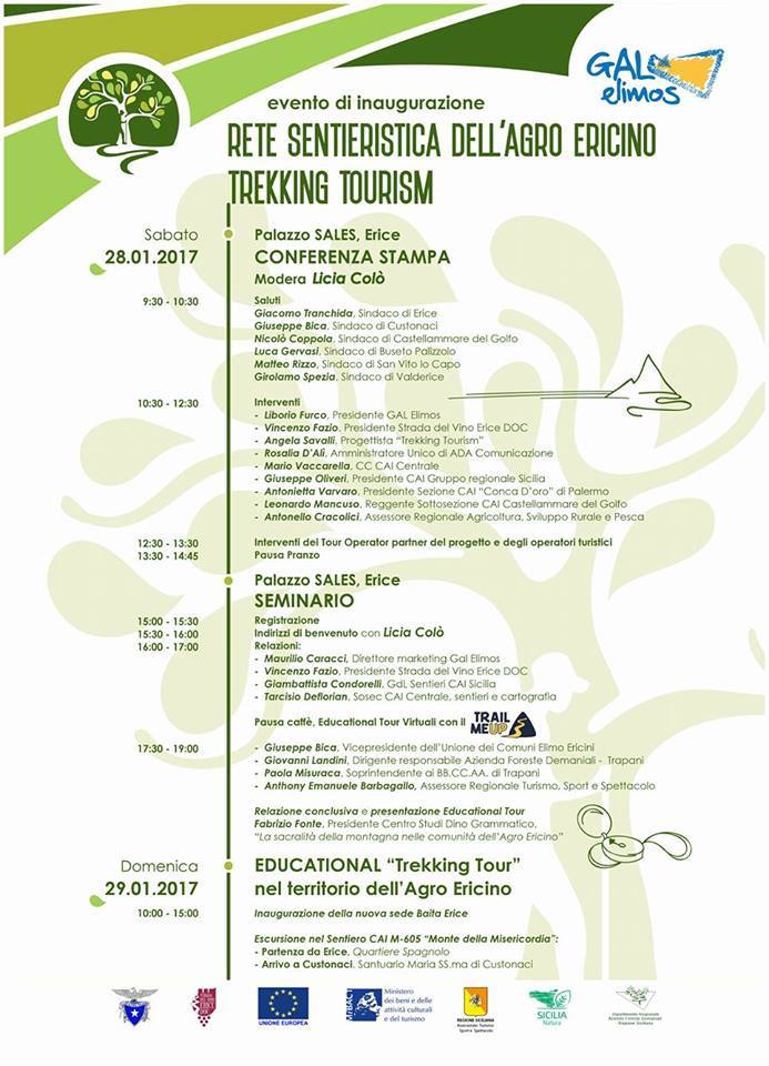 Inaugurazione Rete sentieristica dell'Agro Ericino