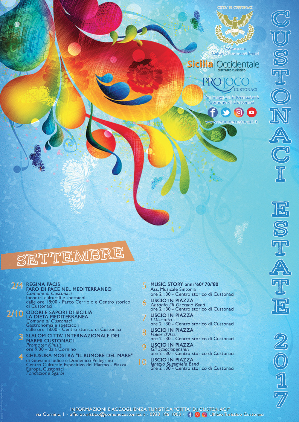 Eventi Estivi 2017 - Settembre