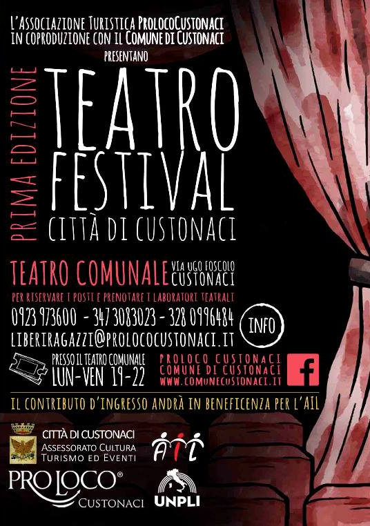I Edizione Teatro Festival - Citta' di Custonaci